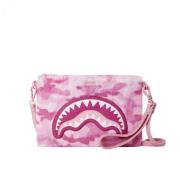 Sprayground Rosa Päls Camo Clutch Väska Pink, Herr