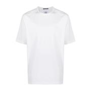 C.p. Company Vit Logo Print Crew Neck T-shirt White, Herr