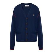 Vivienne Westwood Kofta med Cashmere Blandning Blue, Herr