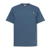 Kenzo T-shirt med lapp Blue, Herr