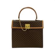 Celine Vintage Pre-owned Laeder handvskor Brown, Dam