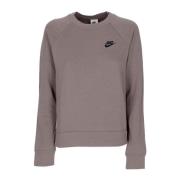 Nike Essentials Crewneck Sweatshirt Olive Grey/Black Gray, Dam