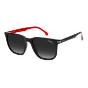 Carrera Svart Vit/Gråtonade Solglasögon Black, Unisex