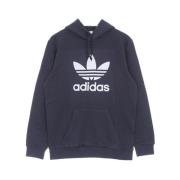 Adidas Trefoil Lättvikts Huva Tröja Navy/Vit Blue, Herr