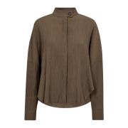 Co'Couture Angelacc Wing Skjorta Blus Valnöt Brown, Dam