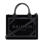 Balmain B-Army Liten shopper väska Black, Dam