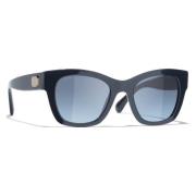 Chanel Sunglasses Blue, Dam