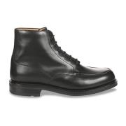 Church's Svarta platta skor Elegant stil Black, Herr