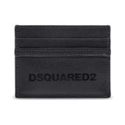 Dsquared2 Läderkorthållare Black, Herr