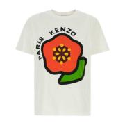 Kenzo Klassisk Vit Bomull T-shirt Multicolor, Dam