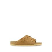 Birkenstock Beige Mocka Tofflor Zürich Stil Beige, Herr