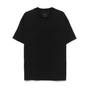 Givenchy Svart T-shirt med präglat logotyp Black, Herr