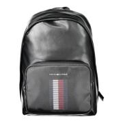 Tommy Hilfiger Svart Ryggsäck med Laptopfack Black, Herr