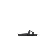 Hugo Boss Svart Slip-On Sandaler Kollektion Black, Herr