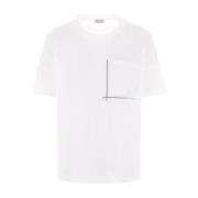 Brunello Cucinelli Vit T-shirt Polo Damkläder White, Dam