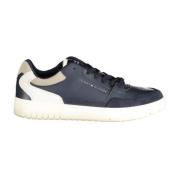 Tommy Hilfiger Blå Polyester Sneaker med Modern Design Blue, Herr