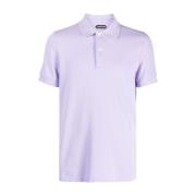 Tom Ford Polo Shirts Purple, Herr