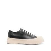 Marni Svarta Sneakers för Män Black, Herr