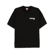 Kenzo Svart Crew Neck T-shirt Black, Herr