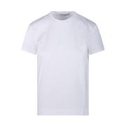 Max Mara Vit Logo Nerina T-Shirt White, Dam