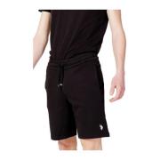 U.s. Polo Assn. Bomull Bermuda Shorts Black, Herr