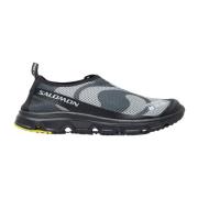 Salomon Lätta Slip-On Skor med Logotyp Applikation Black, Herr