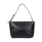 Calvin Klein Präglad Logga Medium Toteväska Black, Dam