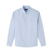 A.p.c. Greg Logo Skjorta Blue, Herr