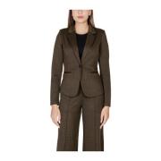 Ichi Höst/Vinter Blend Blazer Kollektion Green, Dam