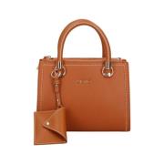 Liu Jo Snygg Satchel Väska Brown, Dam