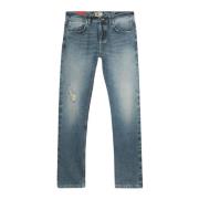 Dondup Ikon Regular Fit Japanska Denim Jeans Blue, Herr