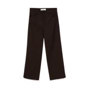 Séfr Brun Textured Straight Leg Jeans Brown, Herr