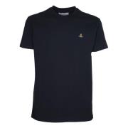 Vivienne Westwood Klassisk Multicolor Orb T-shirts och Polos Black, He...