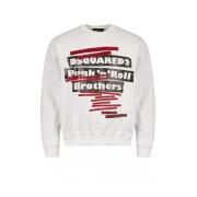 Dsquared2 Sweatshirts White, Herr