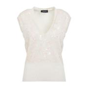 Fabiana Filippi Vanilla Vest White, Dam