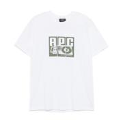 A.p.c. Ekologisk Bomull Vit T-shirt White, Dam