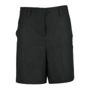 Marella Monokroma Shorts Black, Dam