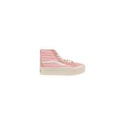 Vans Mocka Läder Sneaker Damkollektion Pink, Dam