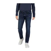 Replay Blå Stretchjeans i bomullsblandning Blue, Herr