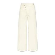 AllSaints Jeans Aki Beige, Dam