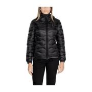 Blauer Dunfjäder Quiltad Jacka Kollektion Black, Dam