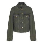 Ganni Denimjacka Green, Dam