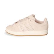 Adidas Originals Läder Campus Sneaker Pink, Dam