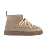 Inuikii Klassisk Låg Sneaker Beige, Dam