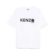 Kenzo Vit Crew Neck Unisex T-shirt White, Herr