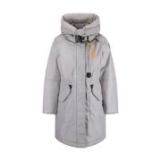 Parajumpers Quiltad dunjacka med hög krage Gray, Dam