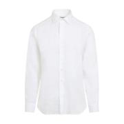 Etro Roma Logo Vit Skjorta White, Herr