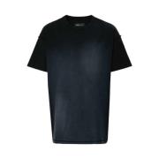 Purple Brand Slub Textur Logo Print T-shirt Black, Herr