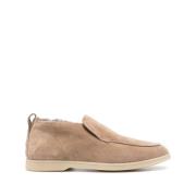 Henderson Baracco Beige Mocka Slip-On Skor Beige, Herr