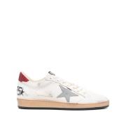 Golden Goose Snörskor med stjärnapplikation White, Herr